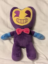 Bendy e la macchina dell'inchiostro peluche peluche morbido 10" viola 