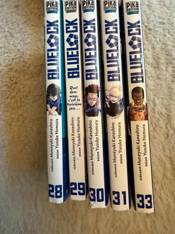 Bluelock 28, 29, 30, 31, 33