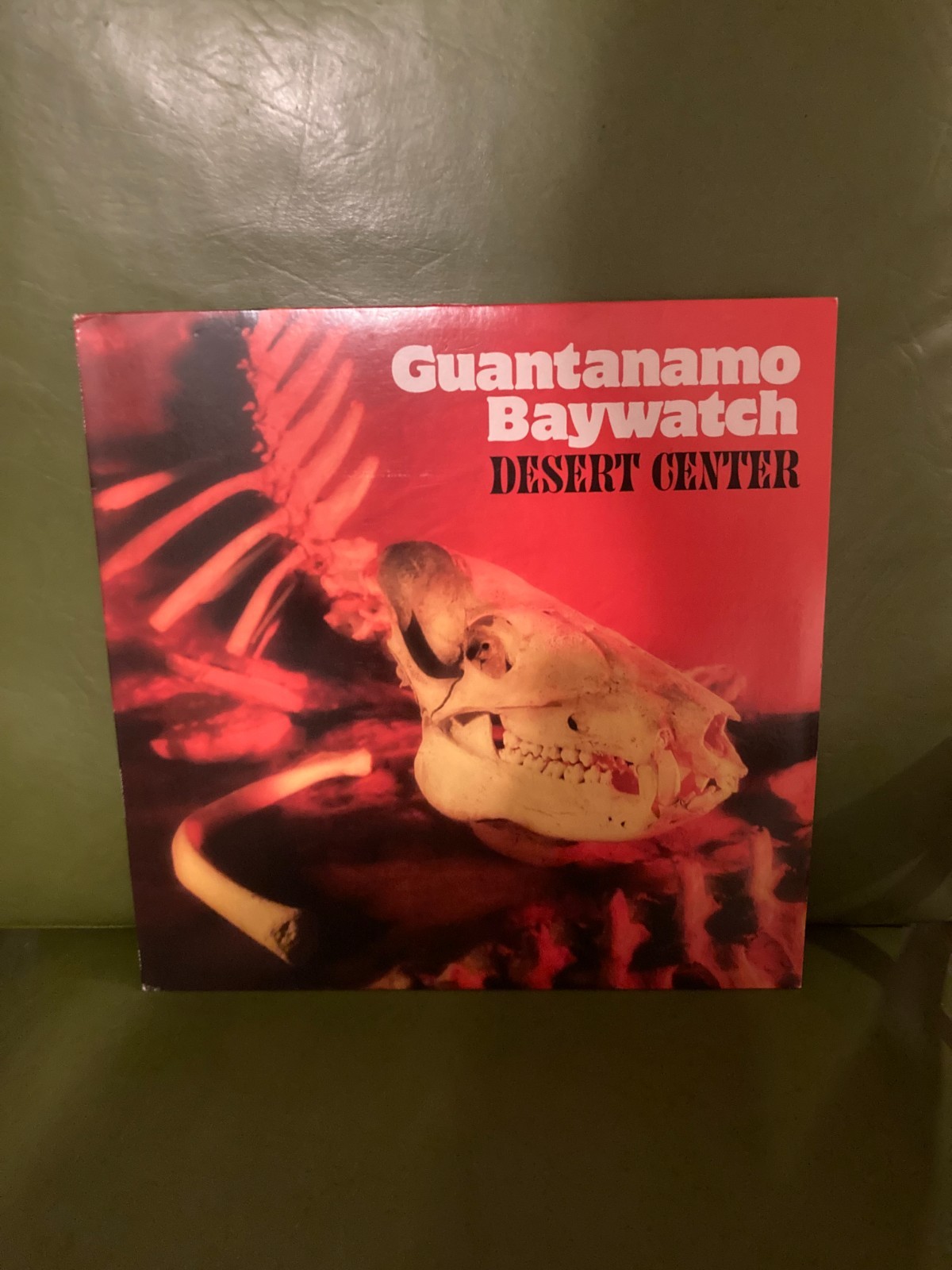 Guantanamo Baywatch Desert Center LP Amber Vinyl Limitted Edition 2017 Rock VG+
