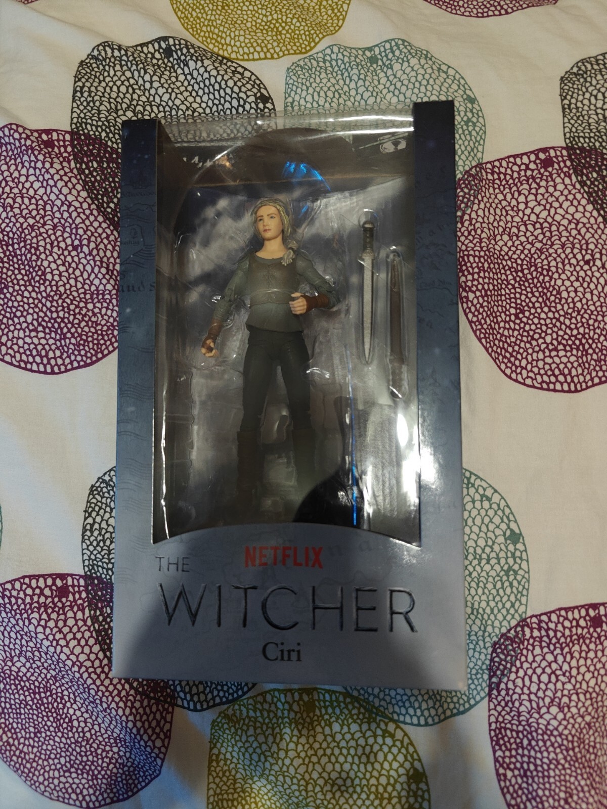 NETFLIX The Witcher "Ciri" Action Figure da collezione NUOVO CON SCATOLA, NUOVO CON SCATOLA