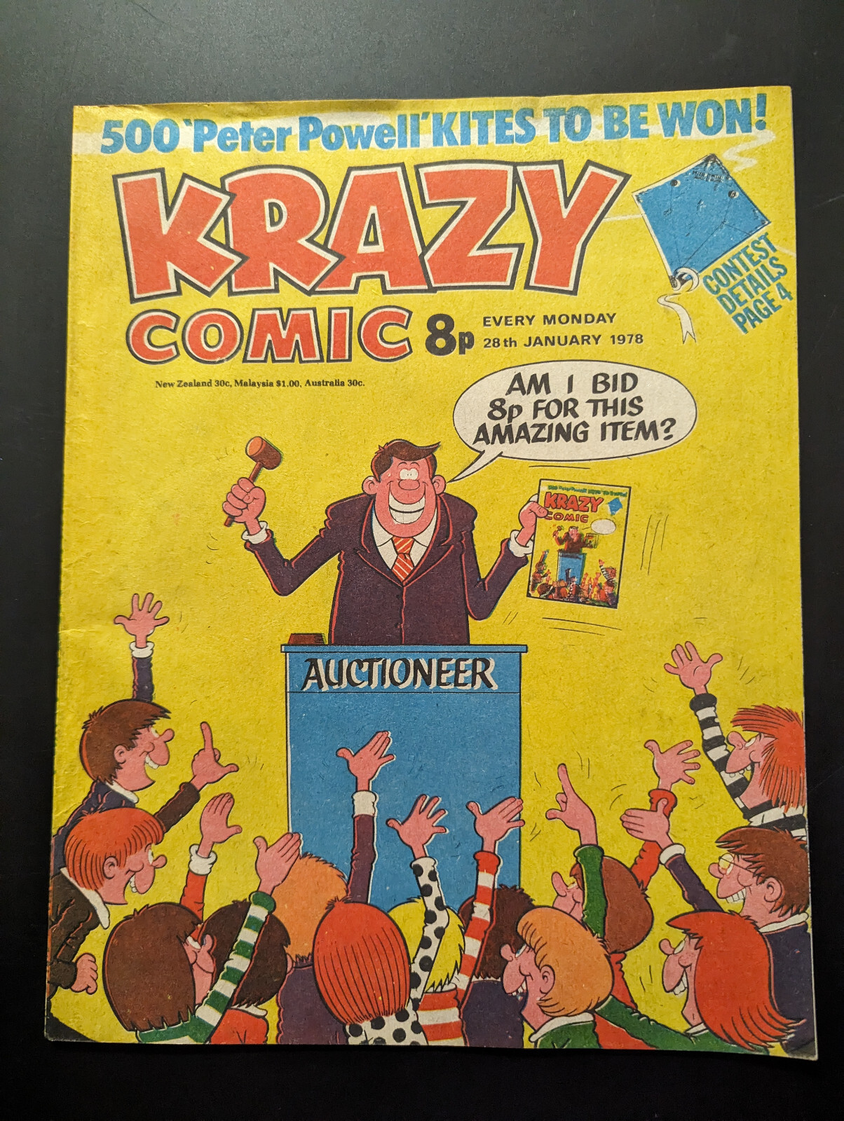 Krazy Comic 28th January 1978.