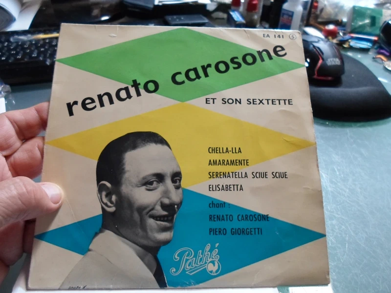 Disco vinilo single de Renato Carosone