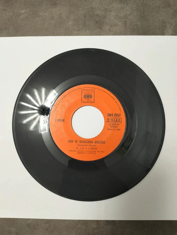 Vinile dei Pooh (Per te qualcosa ancora / E vorrei)