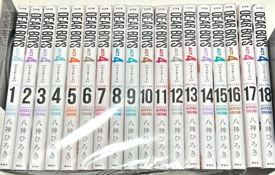 DEAR BOYS ACT4 Vol.1-23 ultimo set completo fumetti manga giapponesi