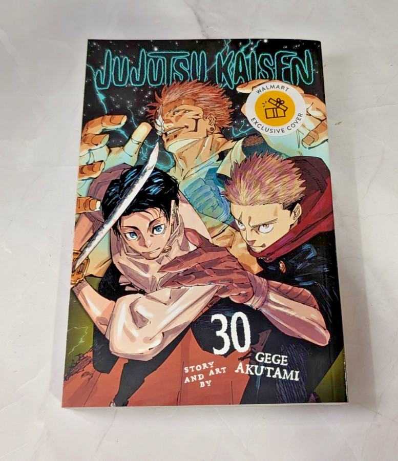 Jujutsu Kaisen Volume 30 Manga Walmart Edizione Limitata Esclusiva [Inglese]