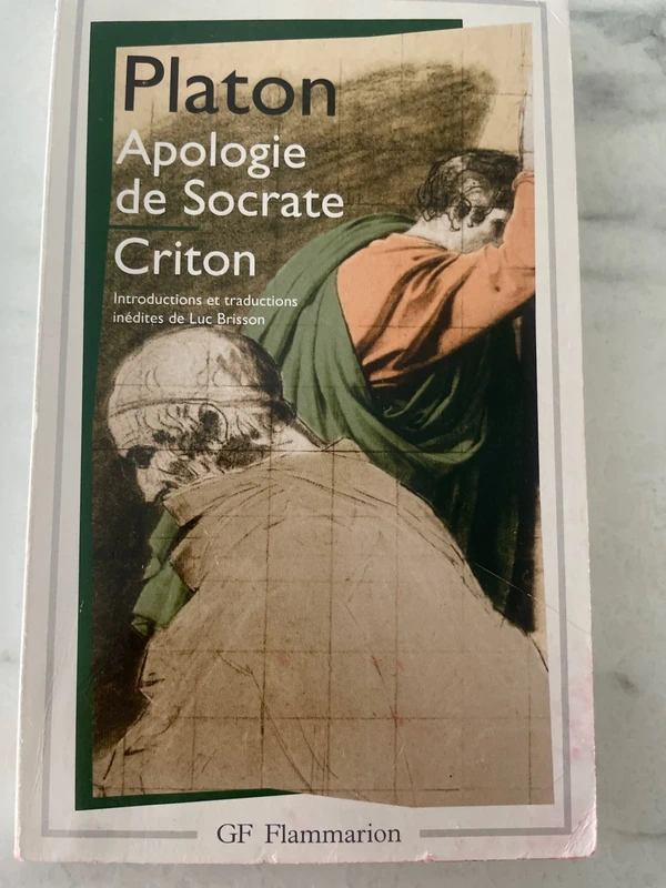 Livre apologies de Socrate