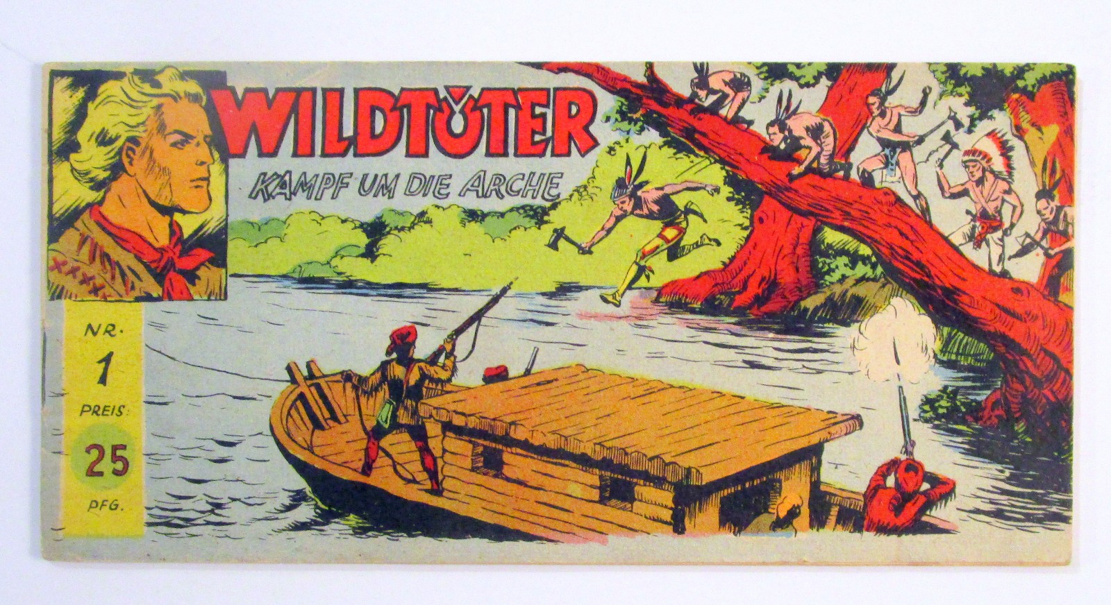 Wildtöter Piccolo n.1 Battaglia per l'Arca Originale Giove Editore 1955