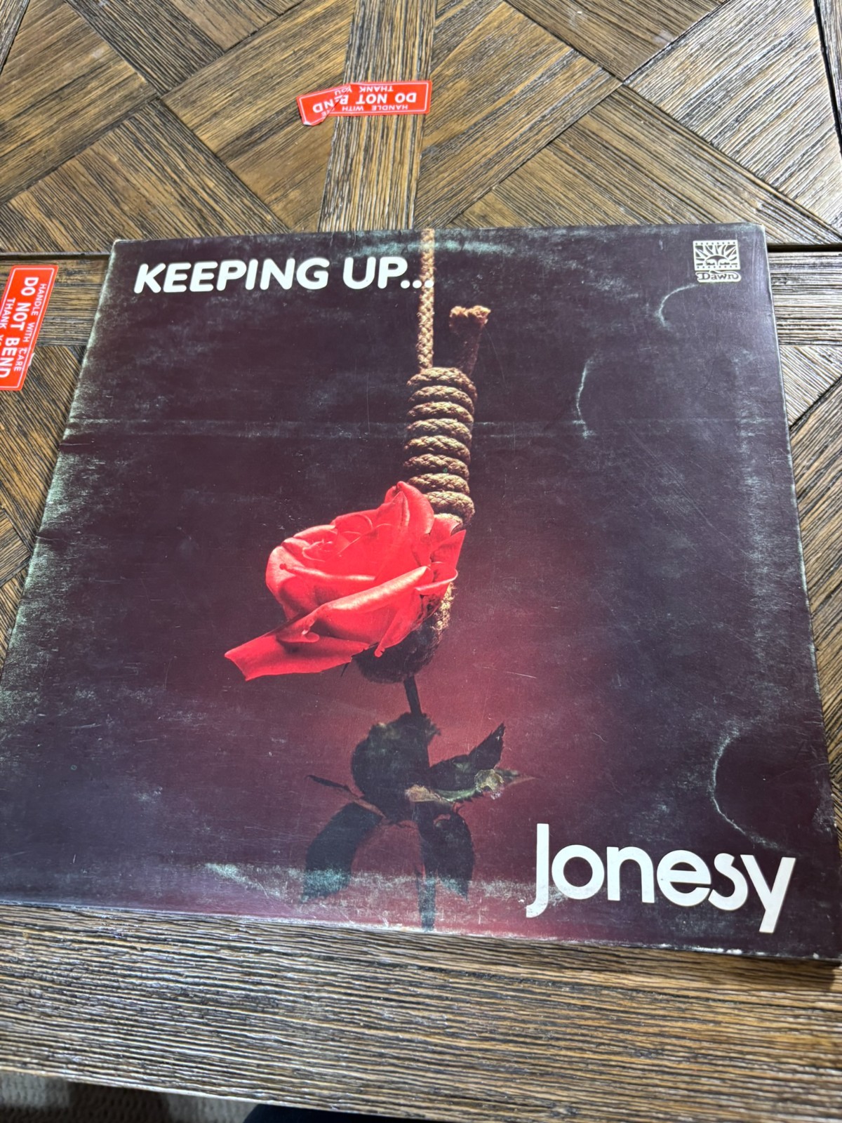 Jonesy Keeping Up Vinyl LP Dawn DNLS 3048 Original 1973 UK First Press Gatefold