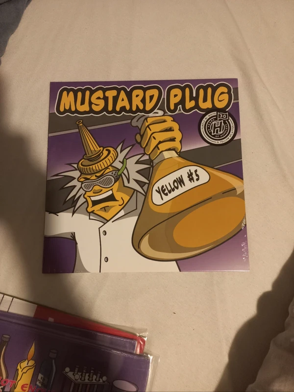 mustard plug yellow #5 colored vinyl ska punk