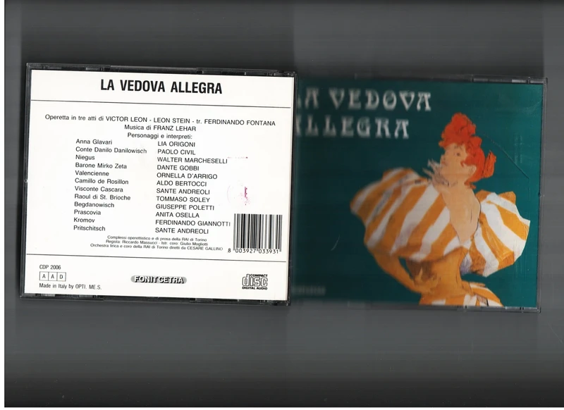 Operetta: La vedova allegra