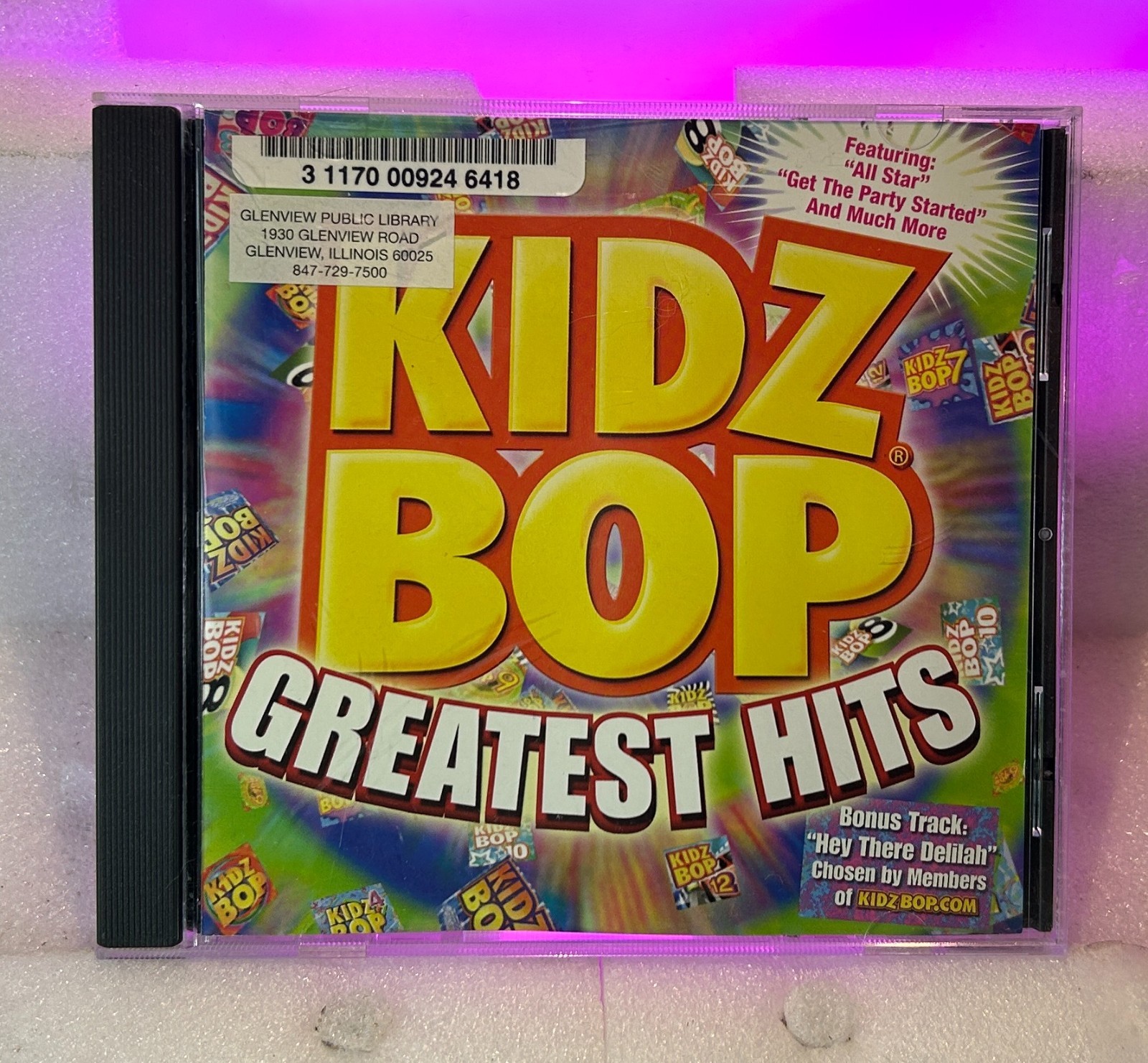 Kidz Bop Greatest Hits (CD, 2009) W/ Case, Tested