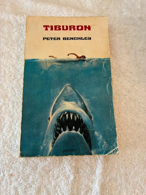 Libro Tiburón - Peter Benchley (Editorial Pomaire Vintage) - Película Spielberg