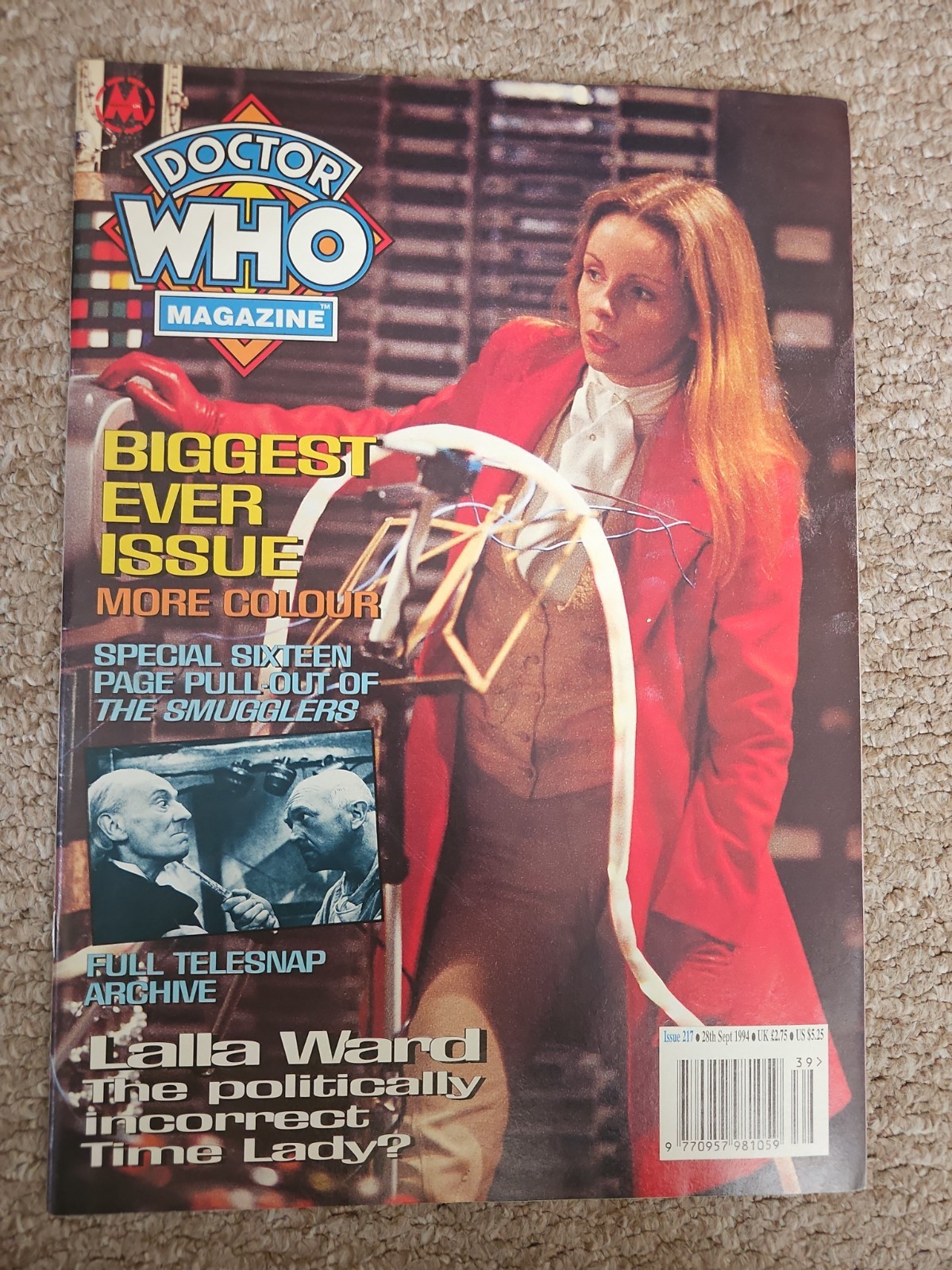Doctor Who Magazine Issue 217