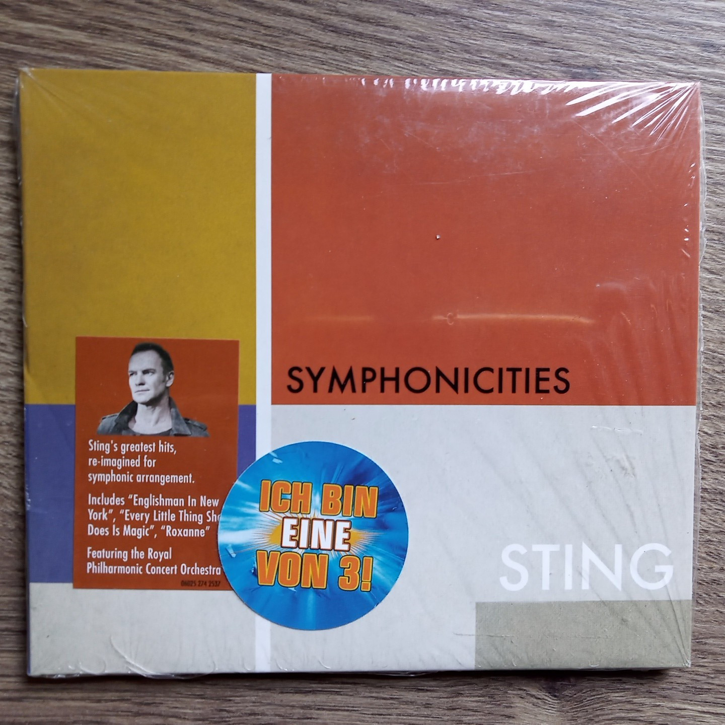 STING - Symphonicities - CD NEU OVP 2010 DIGIPAK
