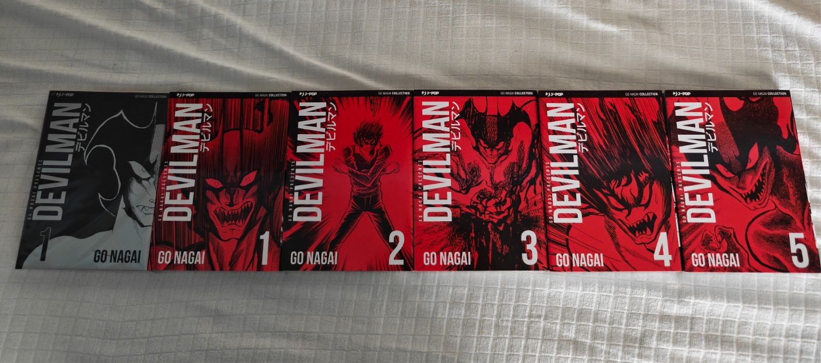 Devilman 1 (variant) 2-3-4-5 - Ultimate Edition - Serie completa - Go Nagai