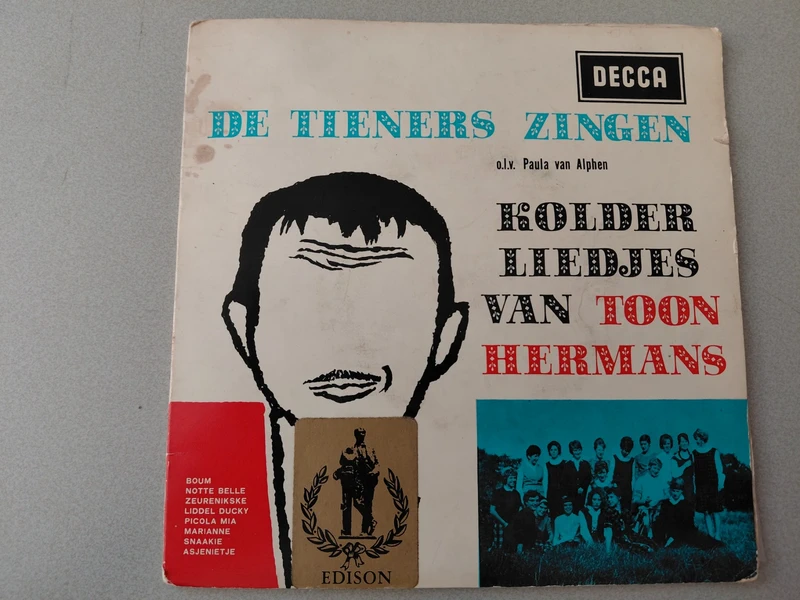 Single: De tieners zingen Kolderliedjes van Toon Hermans