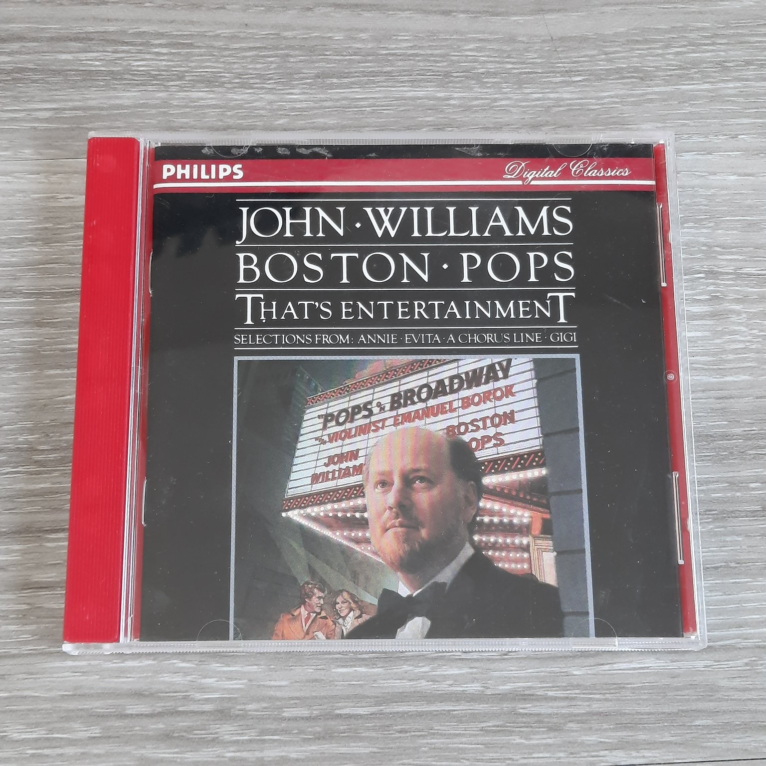 John Williams - That's Entertainment CD 1981 Broadway Pops Philips Digital