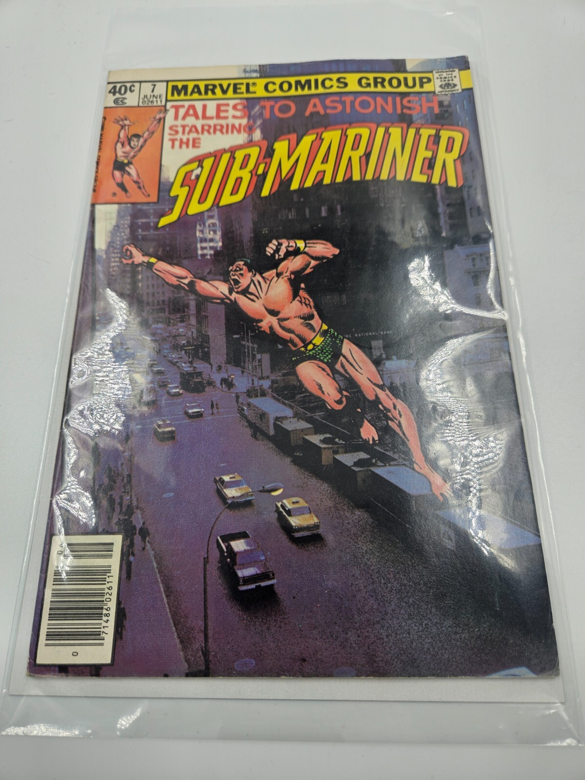 Marvel Tales to Astonish starring The Sub-Mariner #7 1980