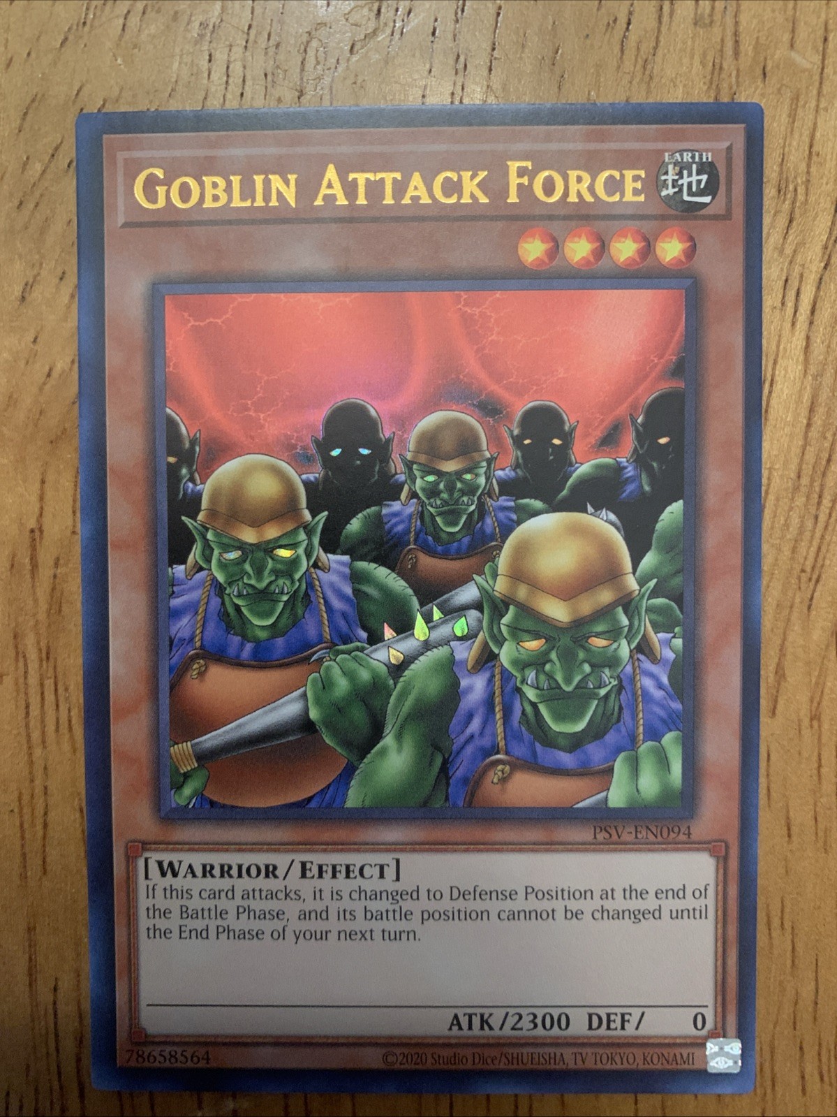 Yu-Gi-Oh! TCG Goblin Attack Force Pharaoh's Servant PSV-094 Unlimited Ultra Rare