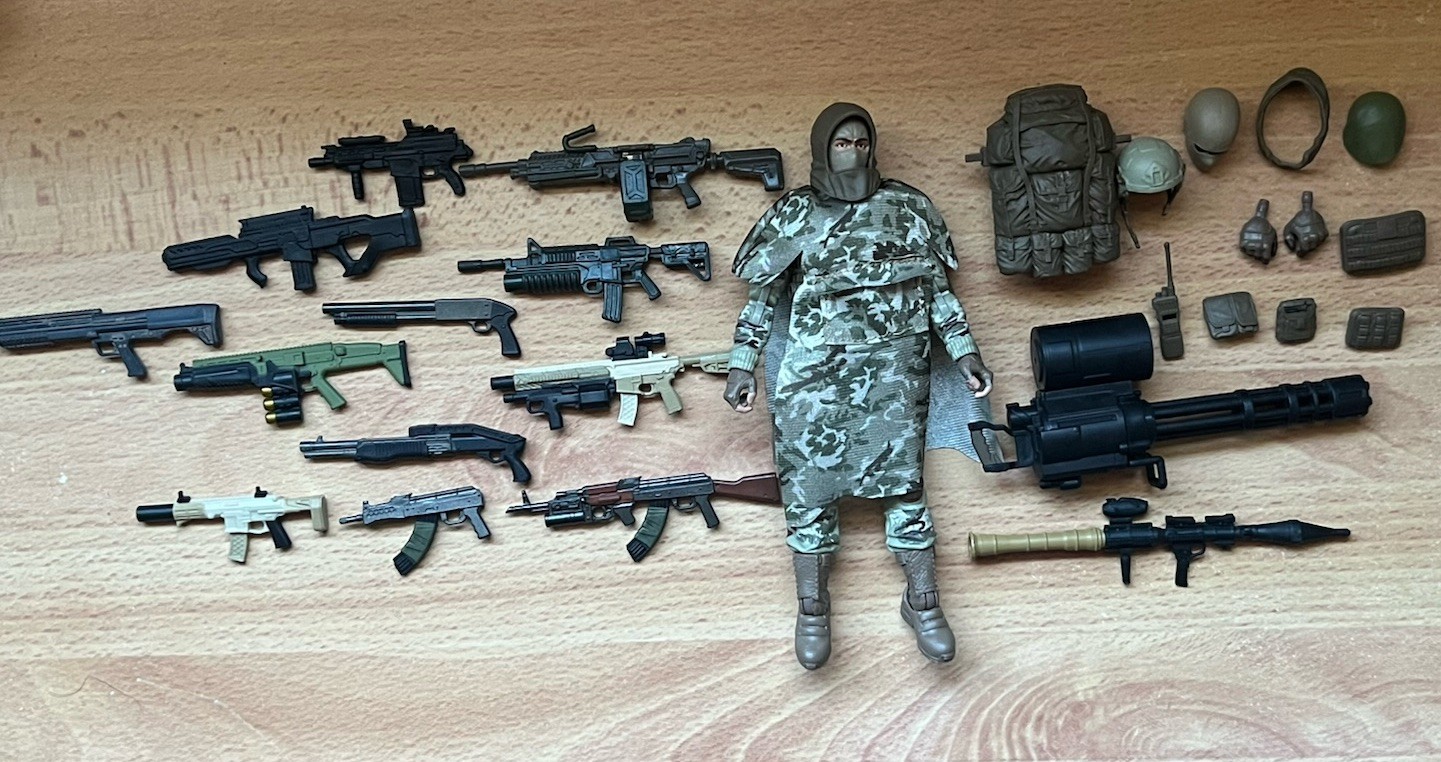 Soldatino d'azione classificato GI Joe fanteria sciolto