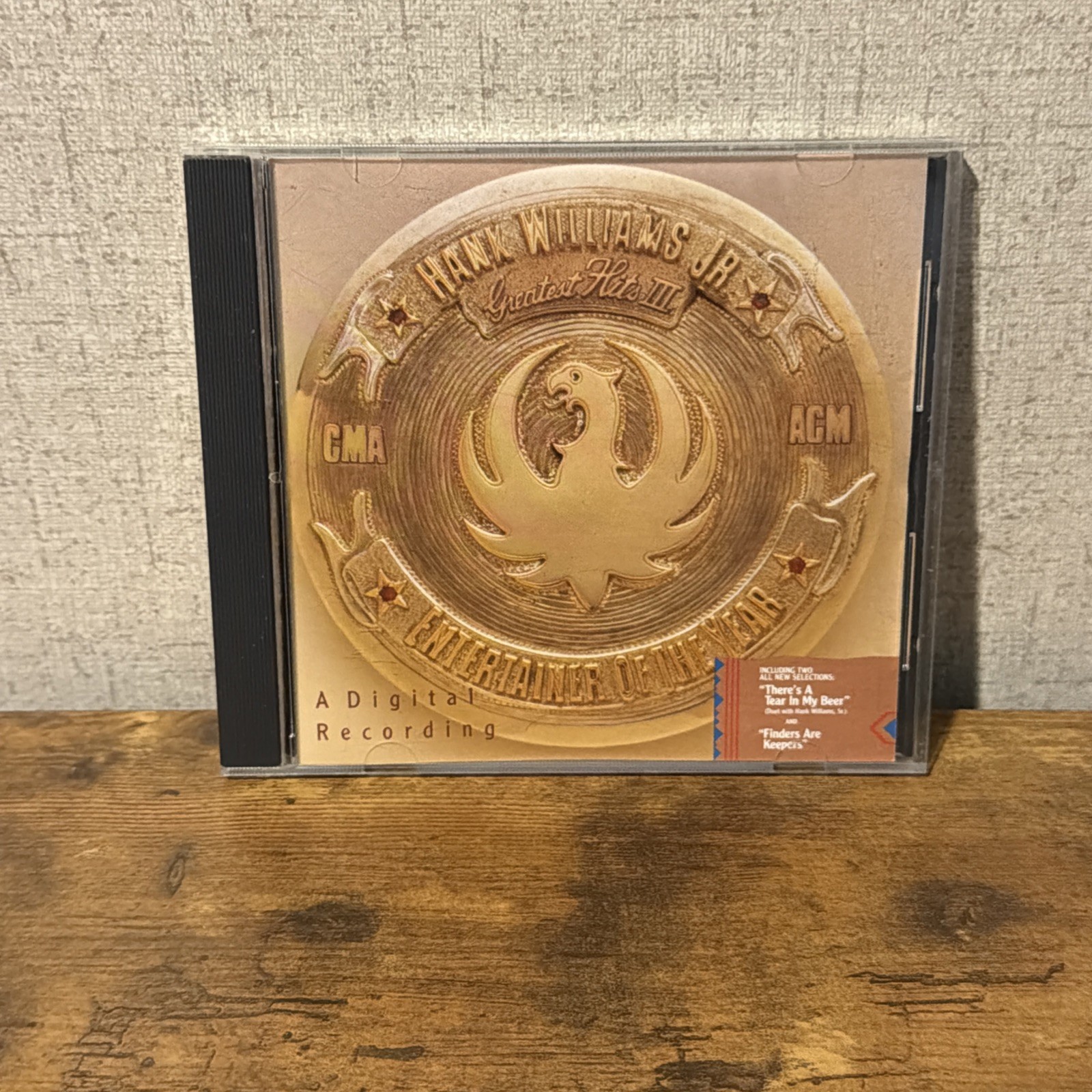 1989 Hank Williams Jr. Greatest Hits 3 Music Cd In Original Case