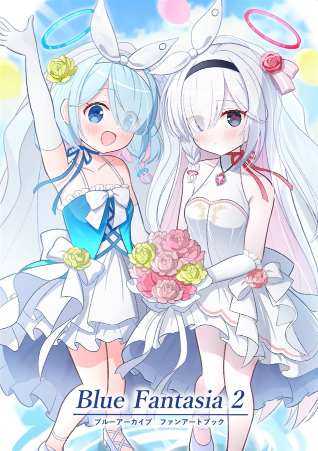 Libro d'arte Blue Archive Blue Fantasia 2 Natsuki Ringo Doujin 22p C108