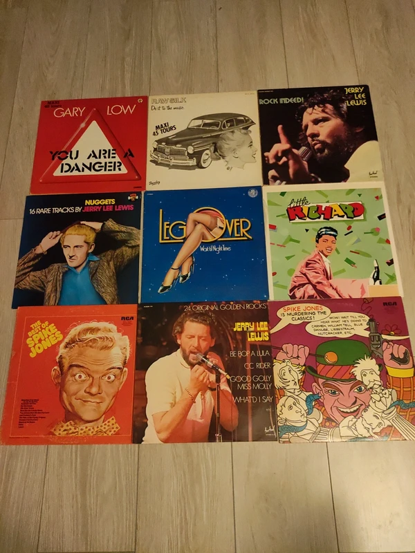 Lot 9 Vinyles 33t