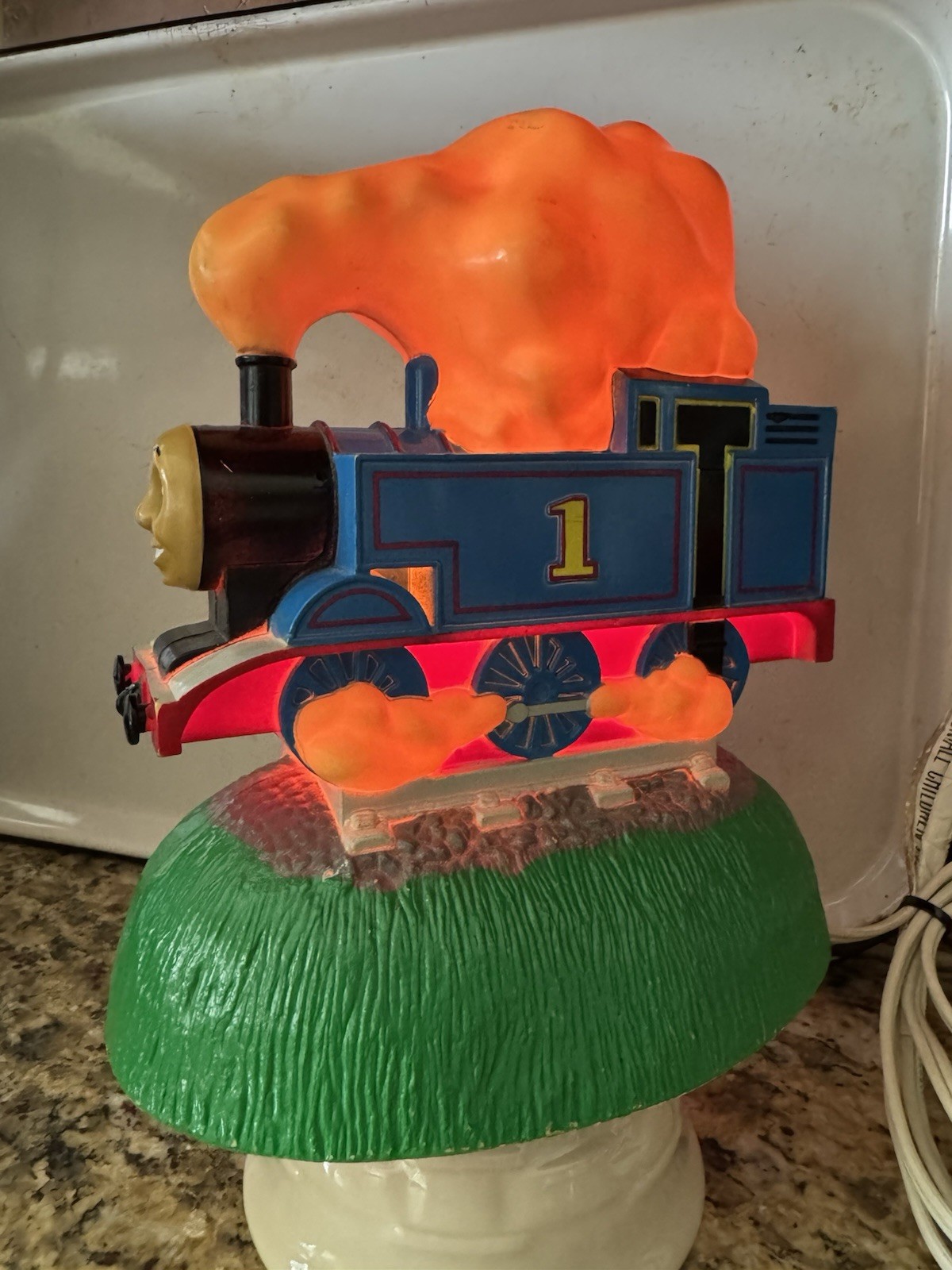 Vintage 1992 Thomas The Train Night Light Lamp Works