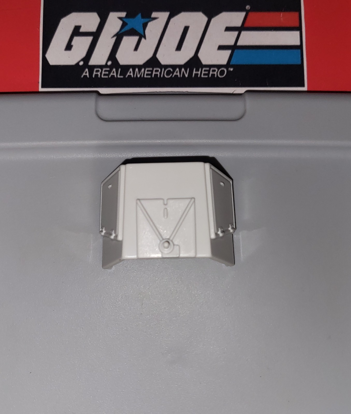 Parte copri motore GI Joe Triple T 1986 originale anni 80 Hasbro mai rotto