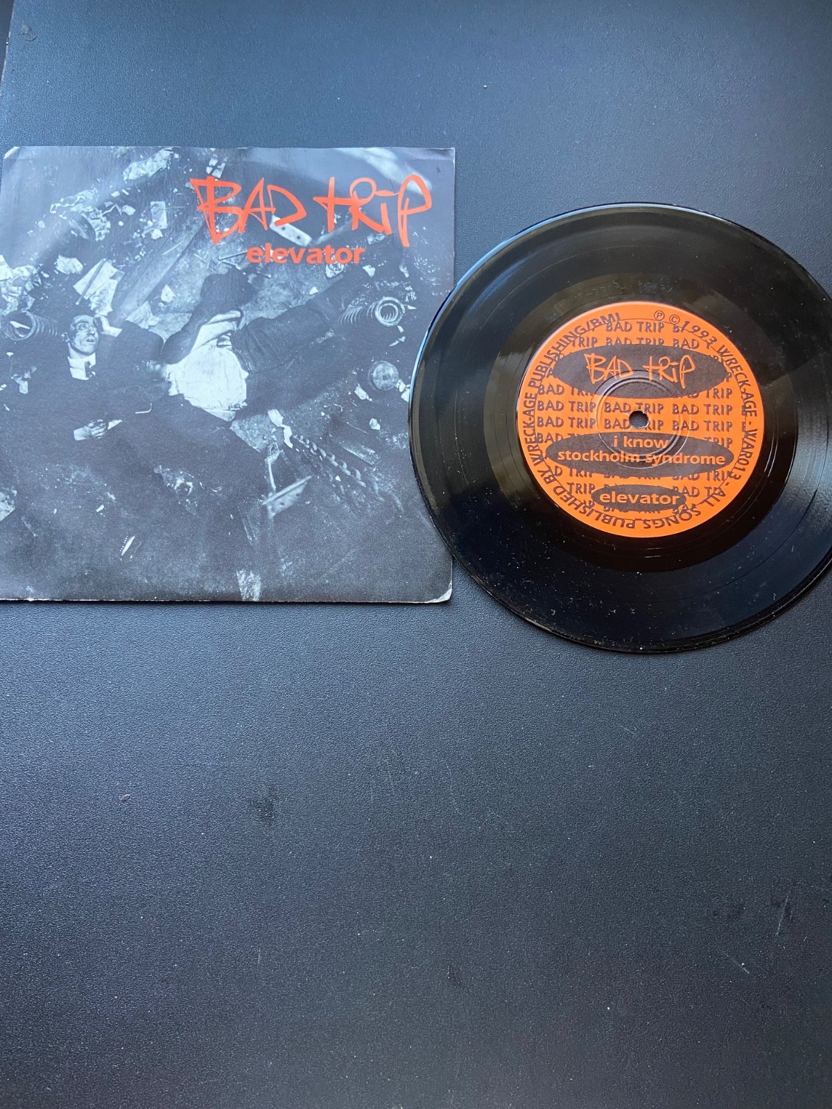 Bad Trip I Know Stockholm Syndrome Elevator Punk Vinyl 45 RPM