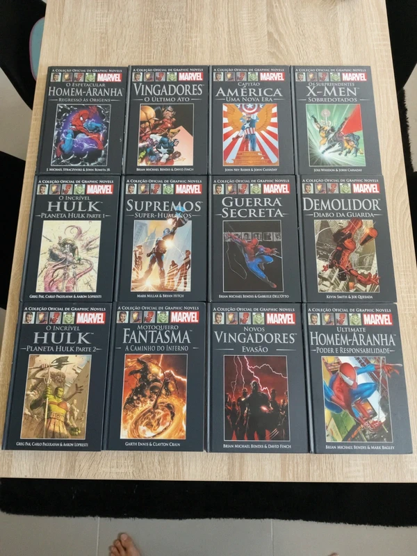 Coleção livres de banda desenhada Marvel