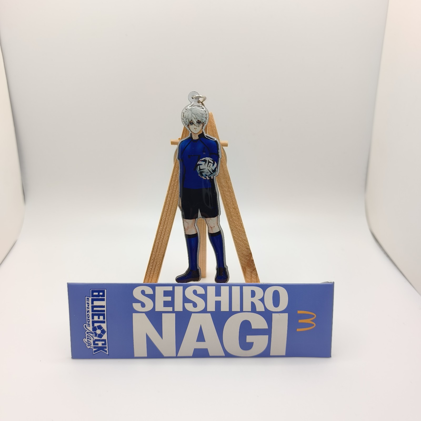 BLUE LOCK Episode Nagi SEISHIRO NAGI Keychain McDonald's Ligue 1 Exclusive