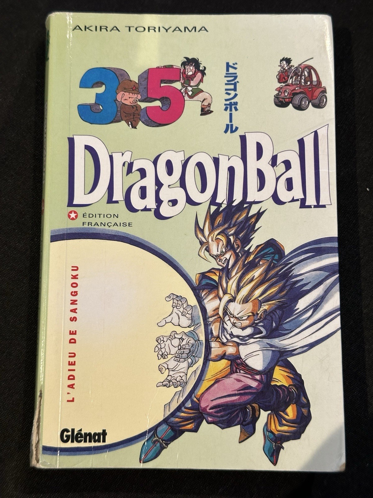 Dragon Ball Z Manga Tomo 35 Edizione Glénat Pastel 1993 Libro Manga Francese