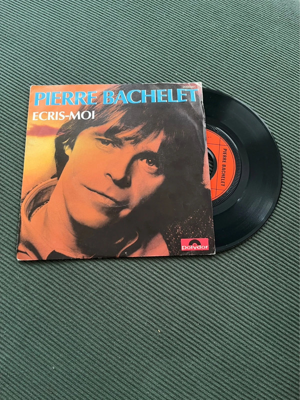 Vinyle Pierre Bachelet Écris moi 45 tours