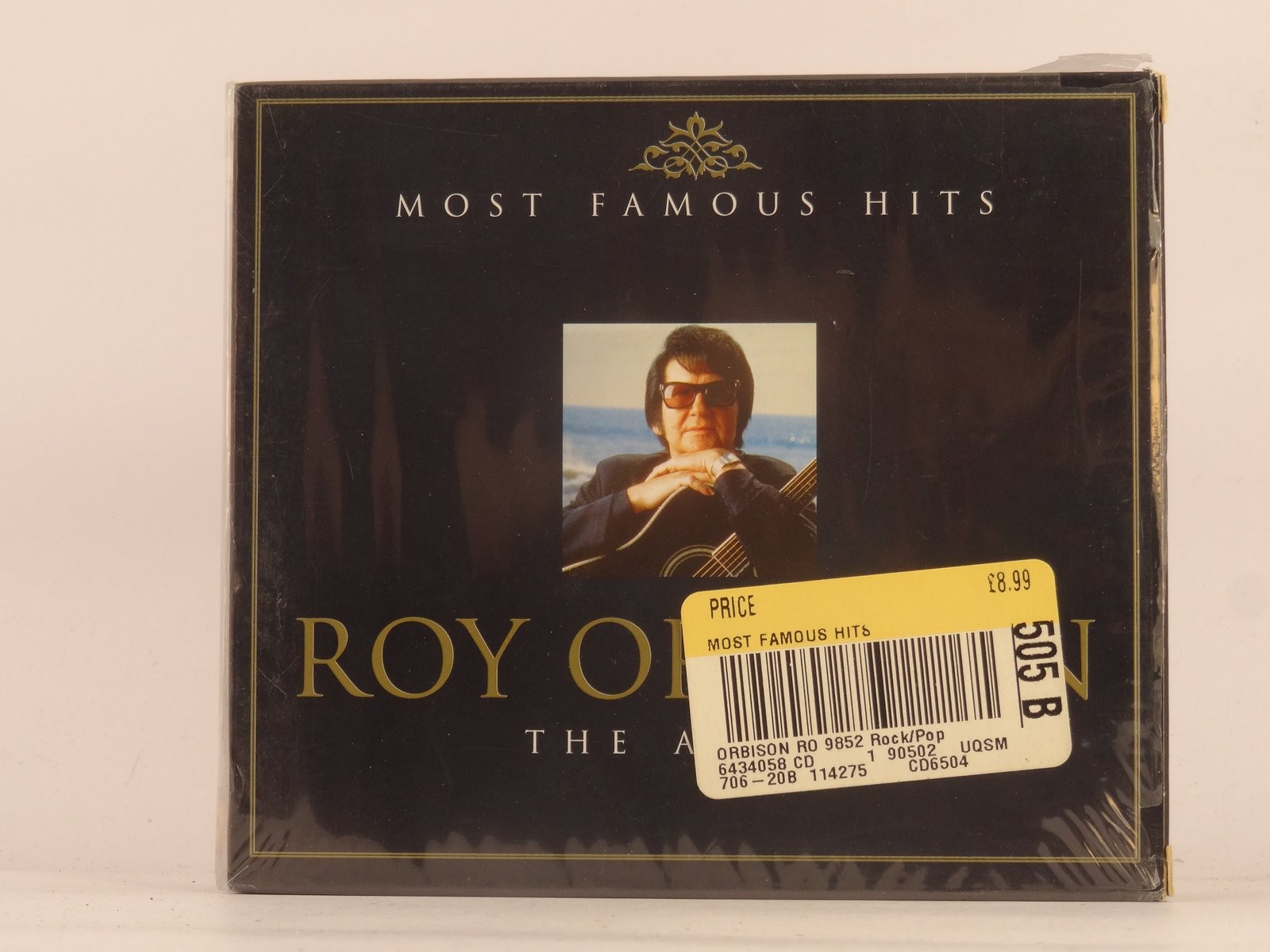 ROY ORBISON MOST FAMOUS HITS (2XCD) (Z38) 20+ Track CD Album plus Picture Sleeve