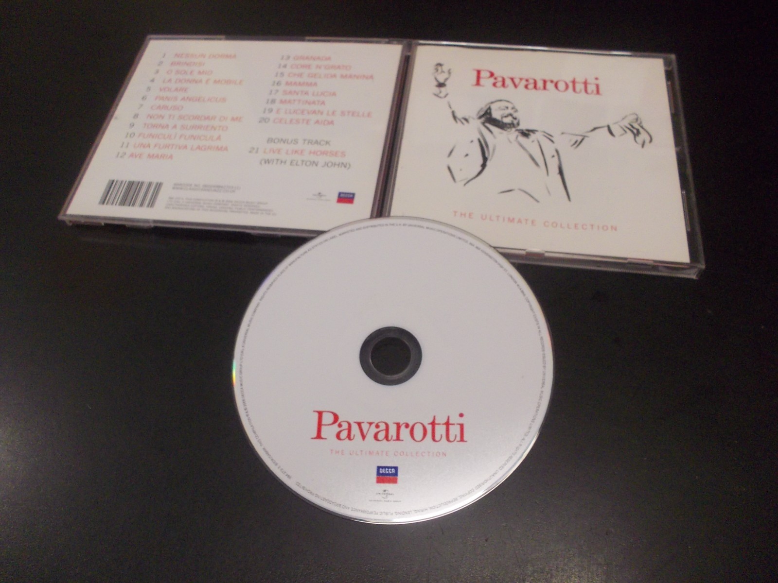 Pavarotti – The Ultimate Collection CD Decca – 984 272-3