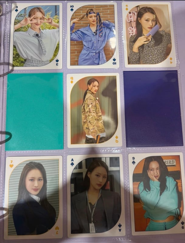 Dreamcatcher Siyeon photocard playing cards