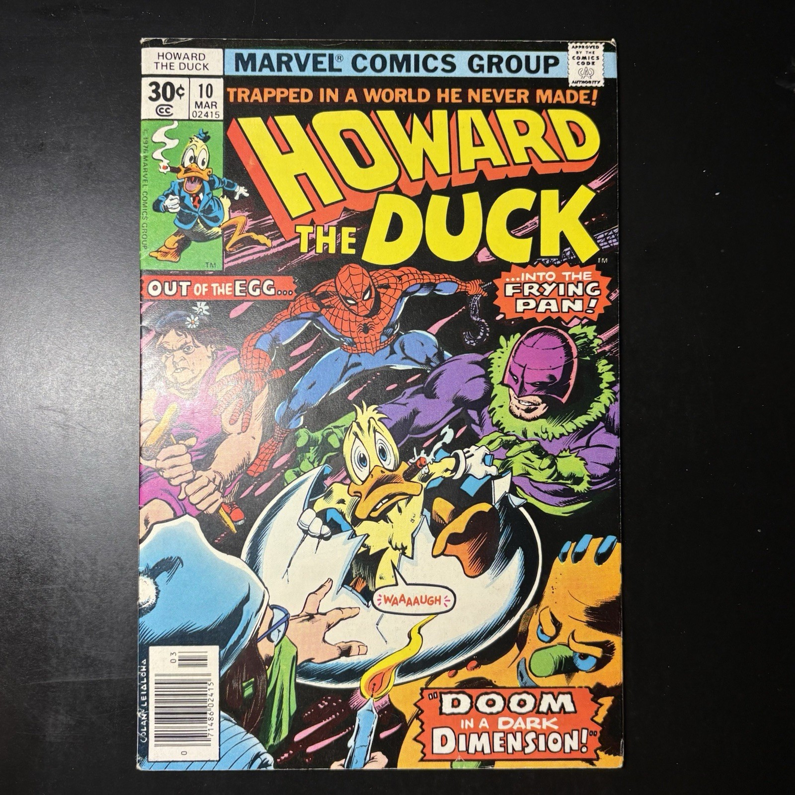 Howard the Duck, #10, Marvel, FN, Newsstand