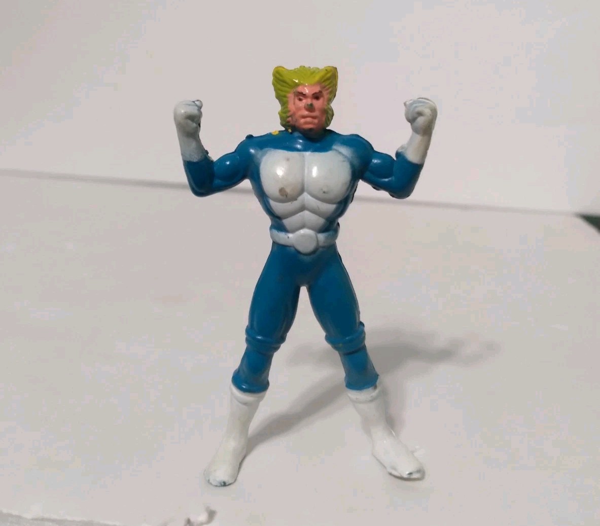 Rare Boot KO X-Men Loose 2" Mini Figurine Blonde Wolverine 90s Vintage Rare