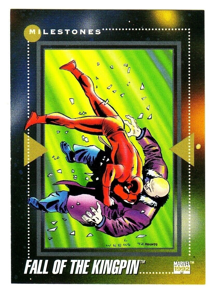 1992 Marvel Universe #198 La caduta del Kingpin