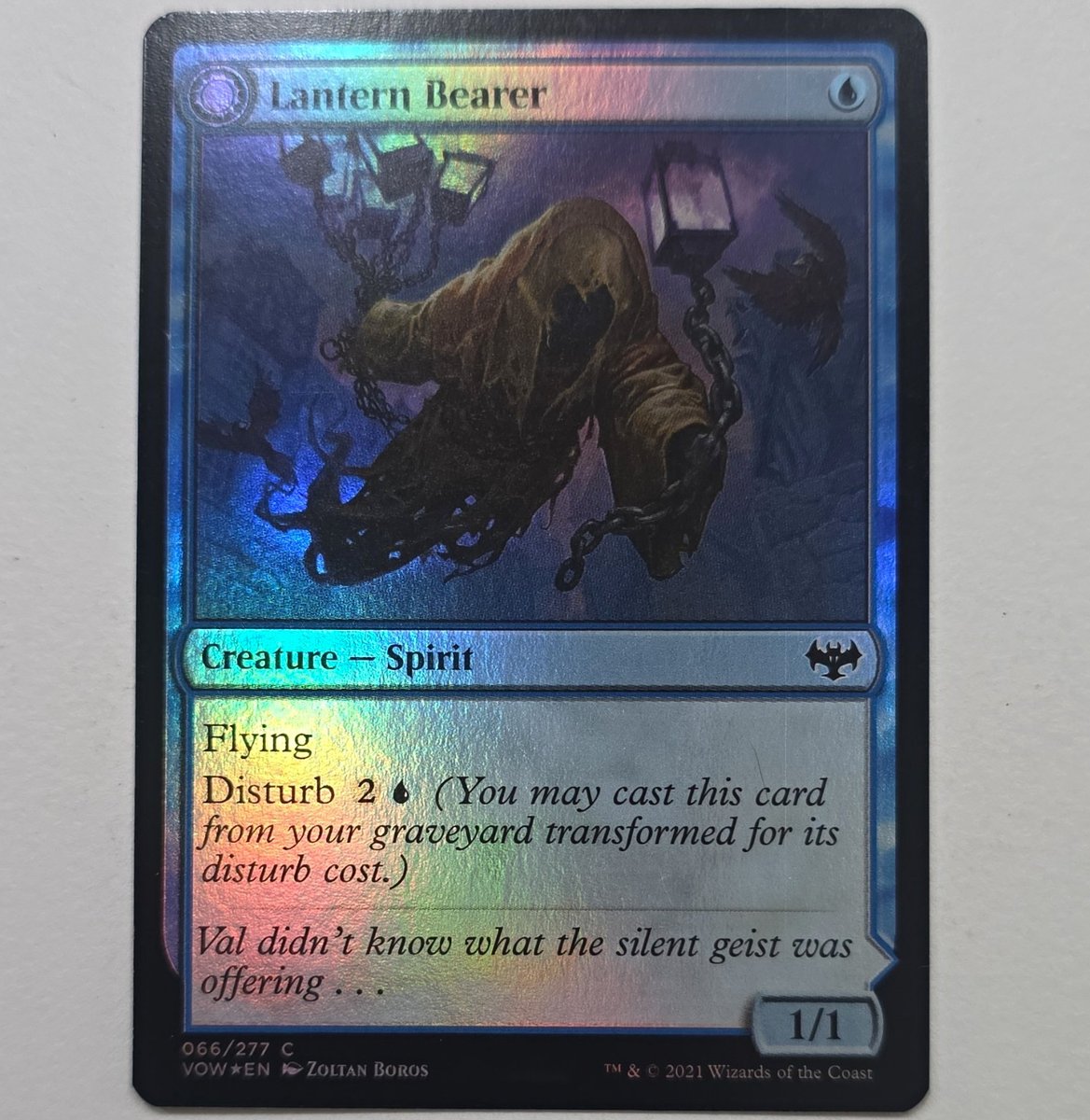MTG Crimson Vow Foil Lanterna Portatore/Lanterne Sollevamento 066/277