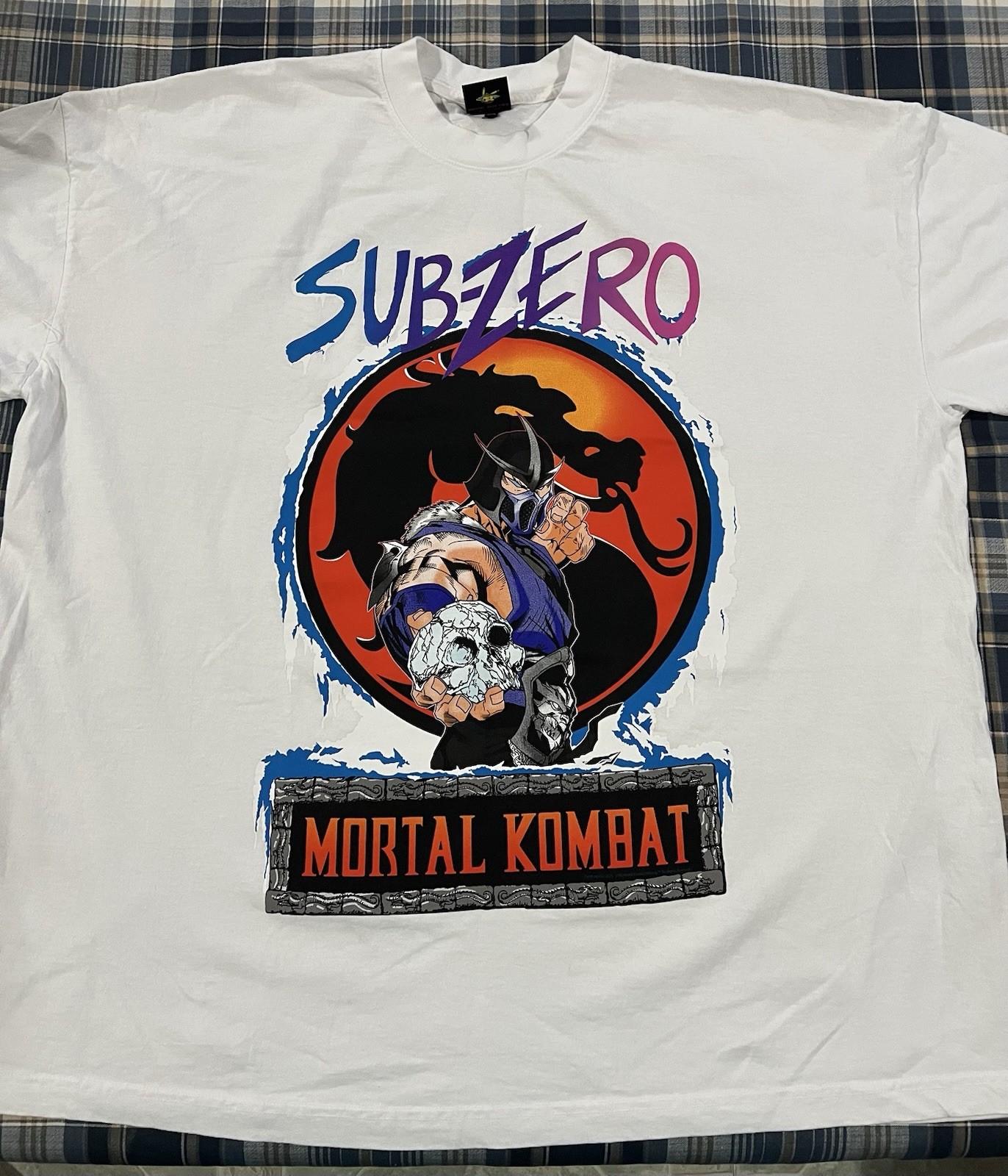 Camicia Mortal Kombat Sub-Zero taglia XXXL 3XL Deadstockluis