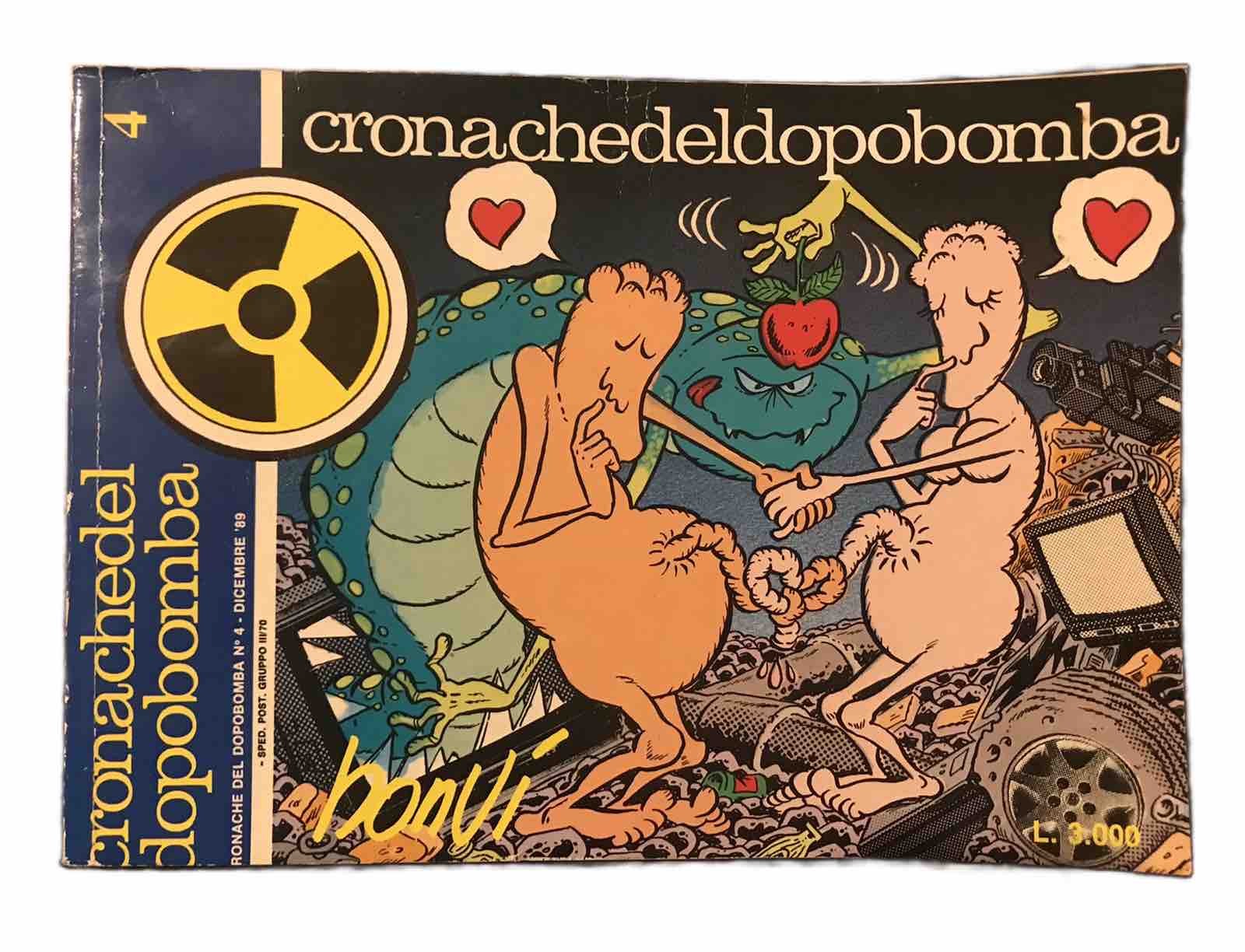 BONVI - CRONACHE DEL DOPOBOMBA # 4- 1989 - VINCENT EDIZIONI - RARO