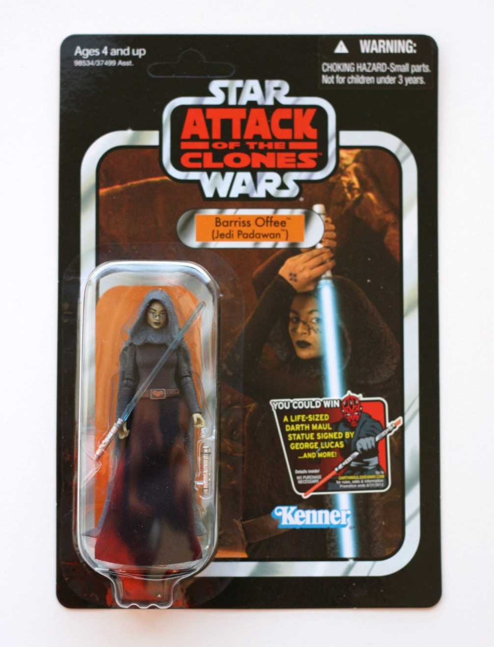 Star Wars The Vintage Collection VC51 Barriss Offee 3.75" MOC 2011 Unpunched