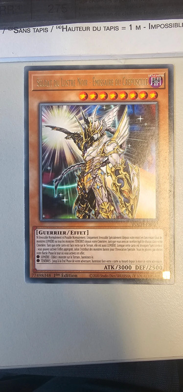 Yu-Gi-Oh! Soldat du Lustre Noir – Émissaire du Crépuscule TOCH-FR033 – Rare – 1ère Édition