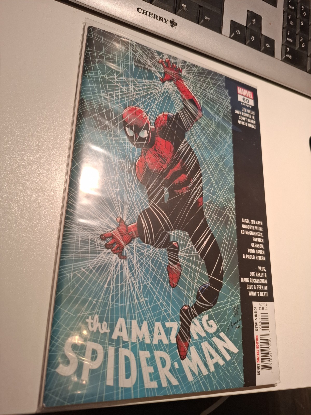 US MARVEL AMAZING SPIDER-MAN #60 (LGY#954) 7TH SERIES COVER VAR. JOHN ROMITA