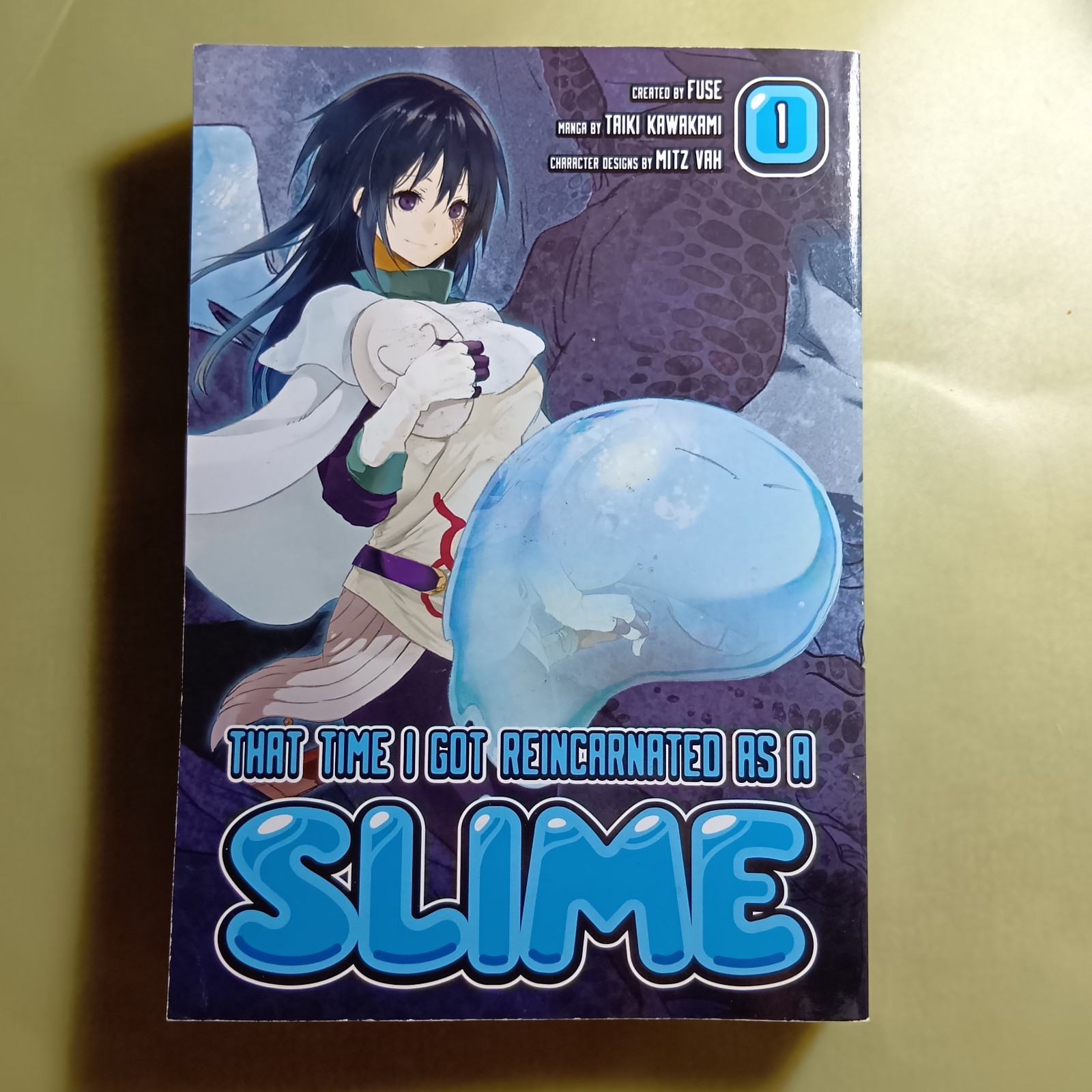 That Time I Got Reincarnated as a Slime Vol.1 2017 1° STAMPA LIBRO MANGA INGLESE