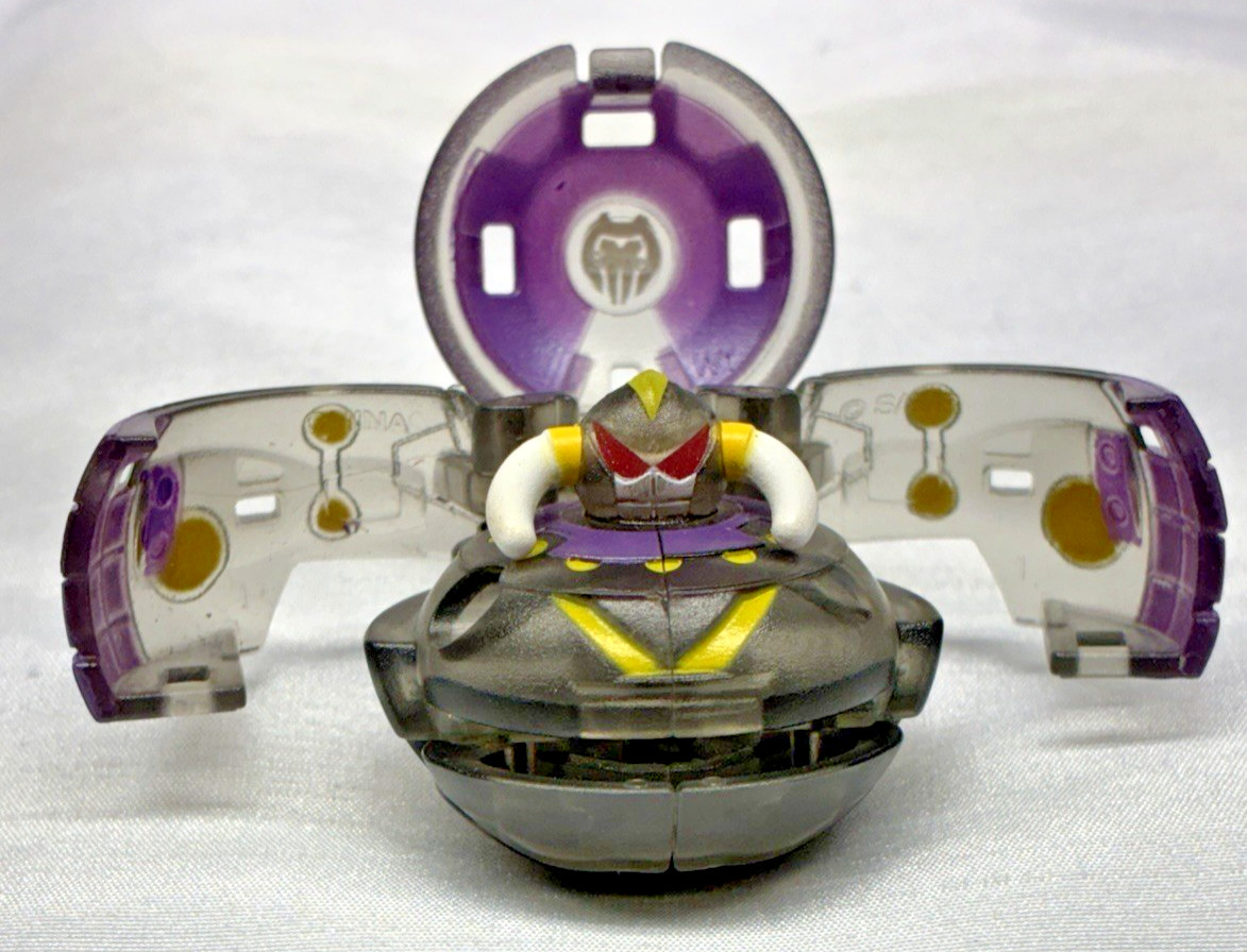 Bakugan B2 traslucido Darkus Shadow Vulcan BakuSphere nuovo Vestroia