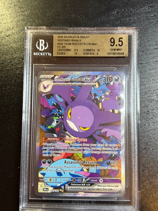 Team Rocket’s Crobat ex 234/182