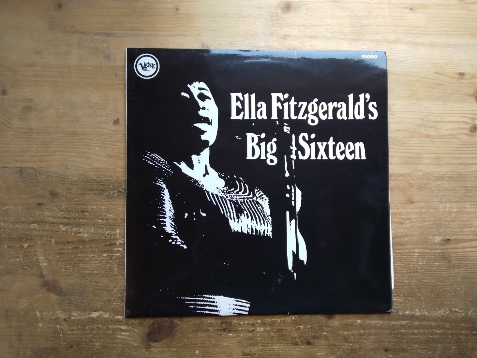 Ella Fitzgerald's Big Sixteen Very Good+ Vinyl LP Record Album VLP91663